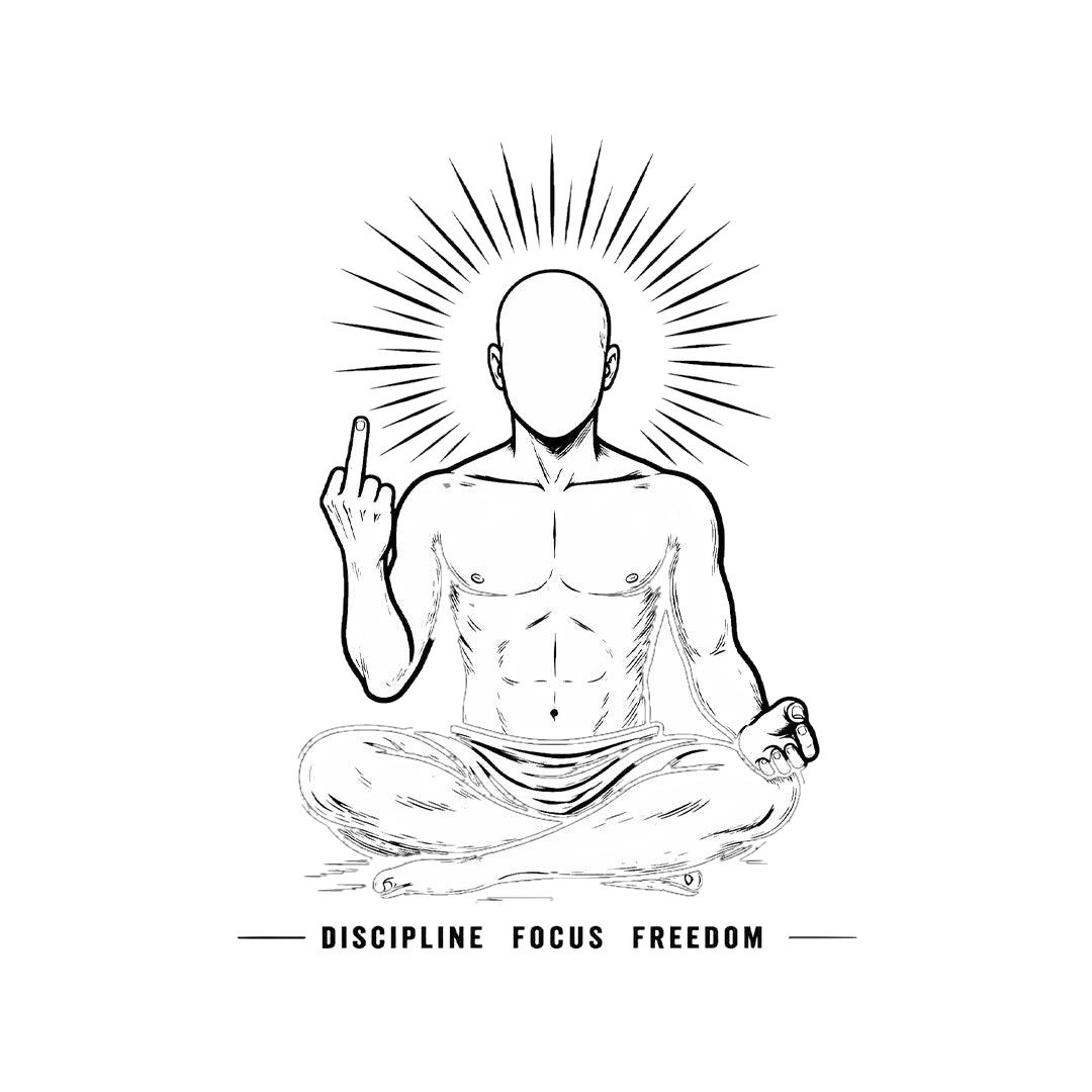 Discipline Focus Freedom Sticker